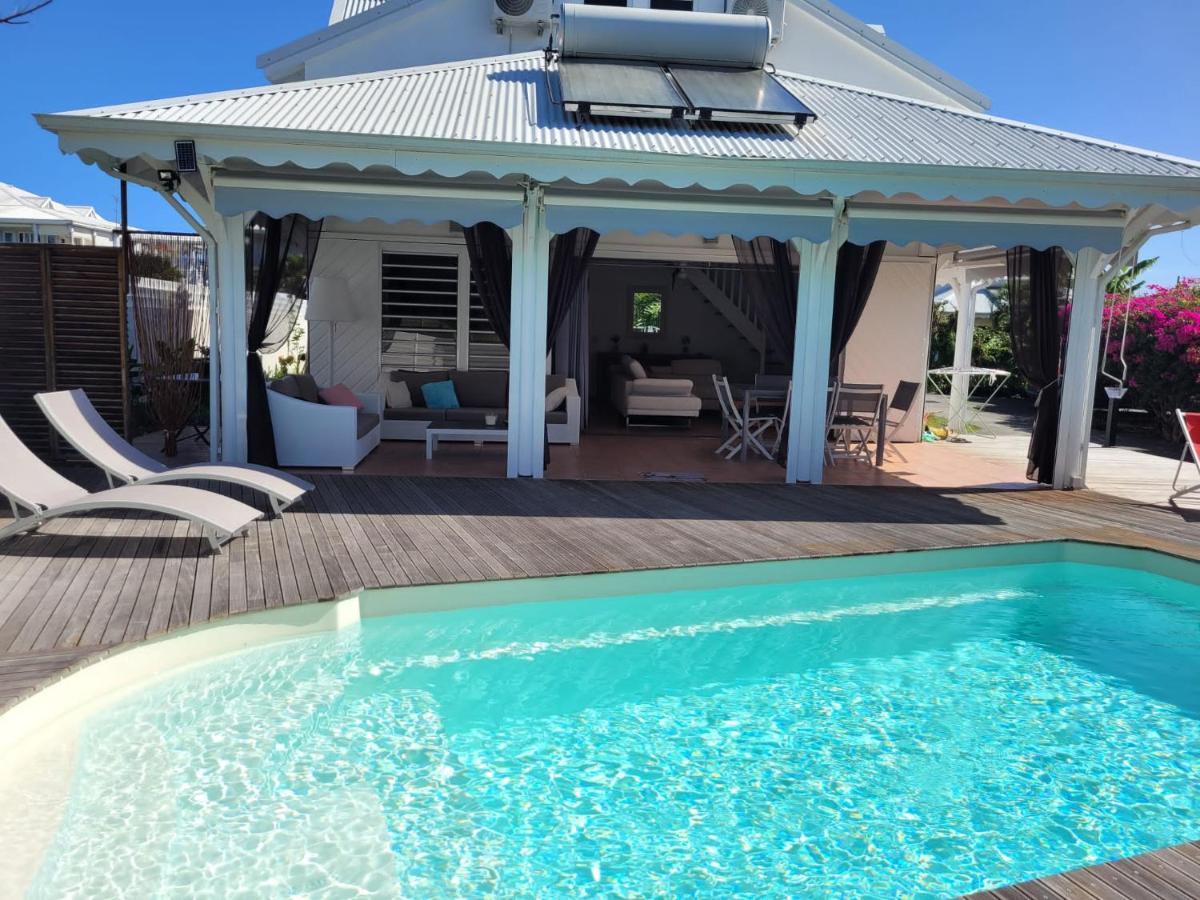 Villa Ste Marthe Avec Piscine, Grande Terrasse, Jardin Intime Et Citerne D'Eau Saint-Francois  Exteriér fotografie