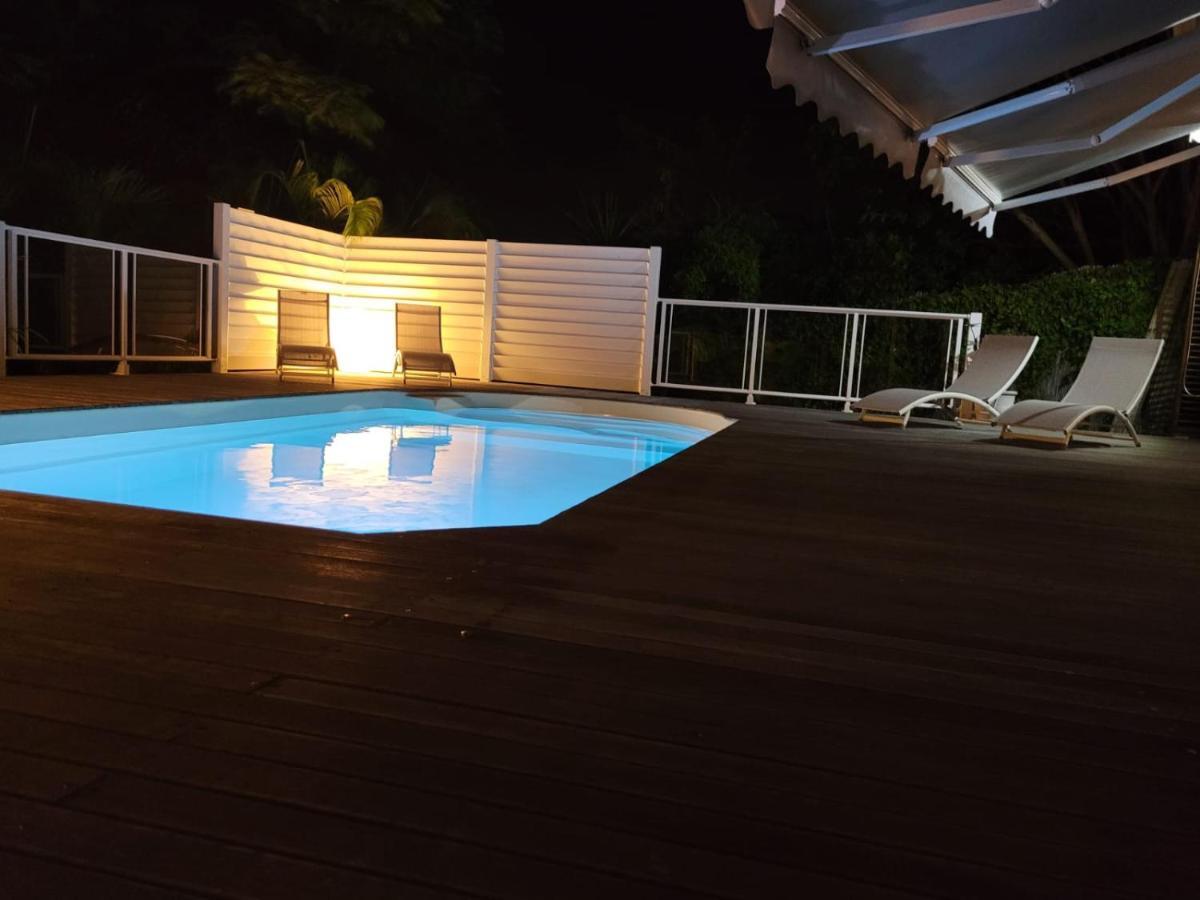 Villa Ste Marthe Avec Piscine, Grande Terrasse, Jardin Intime Et Citerne D'Eau Saint-Francois  Exteriér fotografie