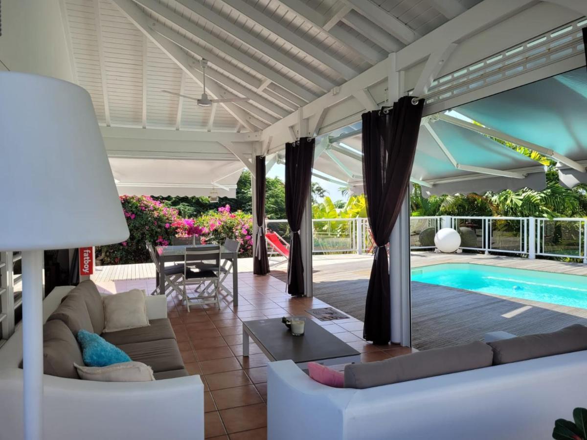 Villa Ste Marthe Avec Piscine, Grande Terrasse, Jardin Intime Et Citerne D'Eau Saint-Francois  Exteriér fotografie