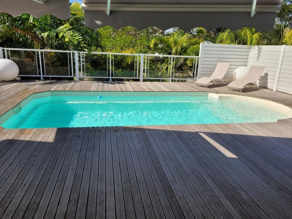 Villa Ste Marthe Avec Piscine, Grande Terrasse, Jardin Intime Et Citerne D'Eau Saint-Francois  Exteriér fotografie