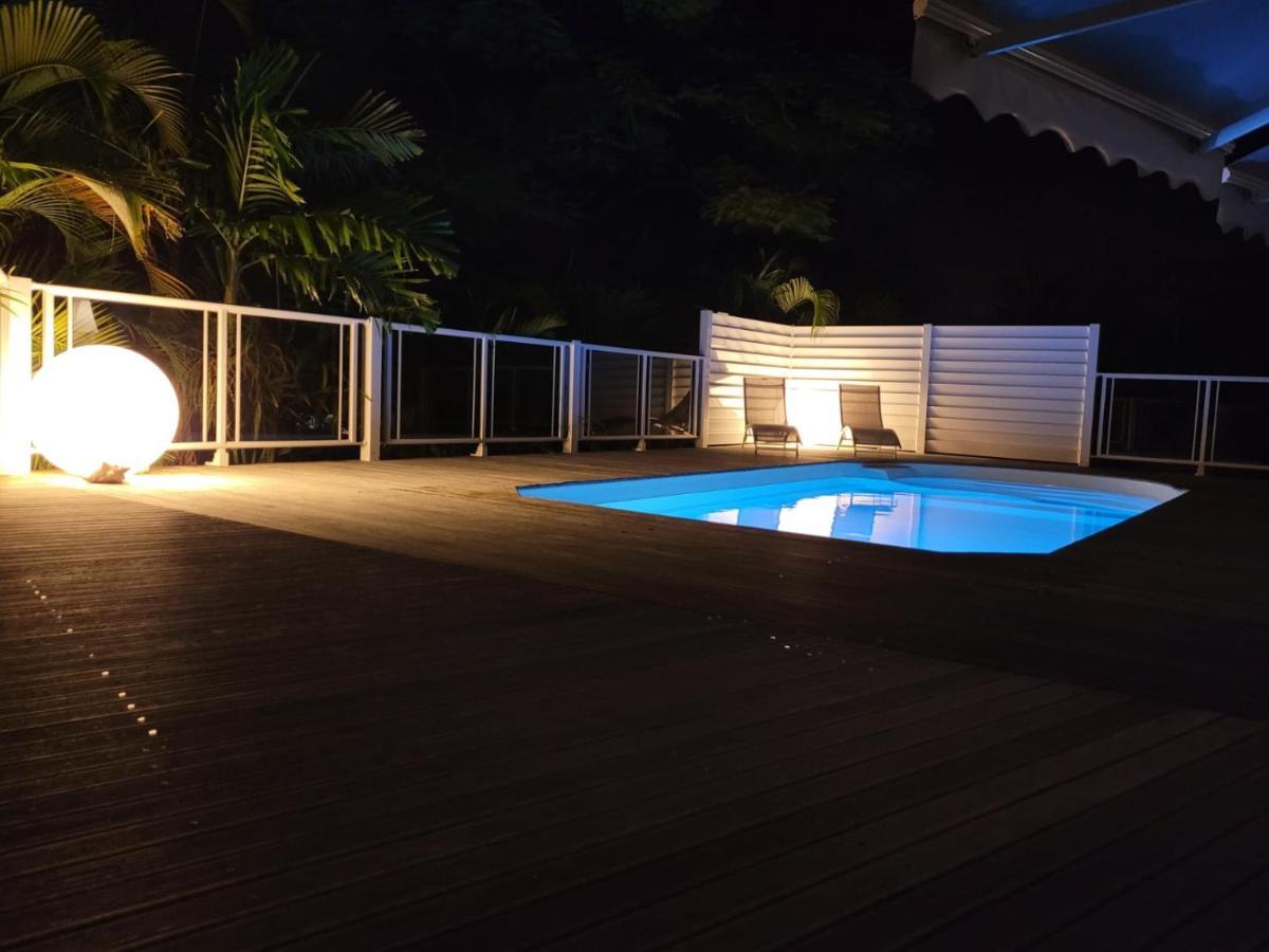 Villa Ste Marthe Avec Piscine, Grande Terrasse, Jardin Intime Et Citerne D'Eau Saint-Francois  Exteriér fotografie
